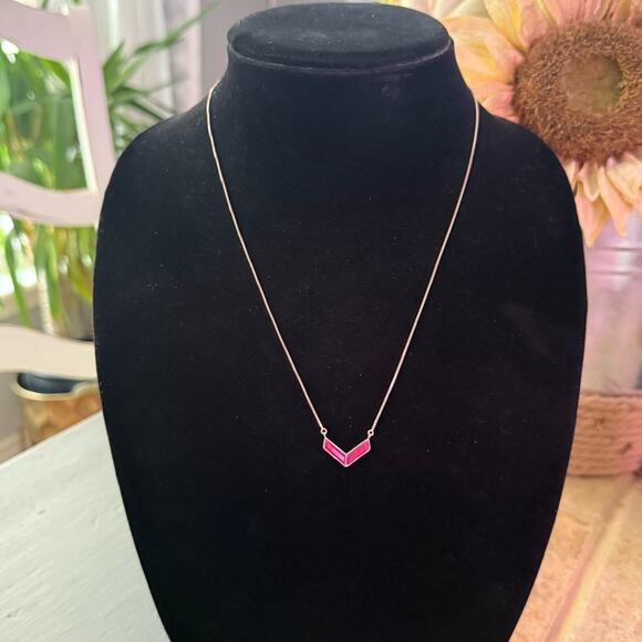 Silpada 925 Sterling Silver Chevron Pendant Necklace - Picture 8 of 10